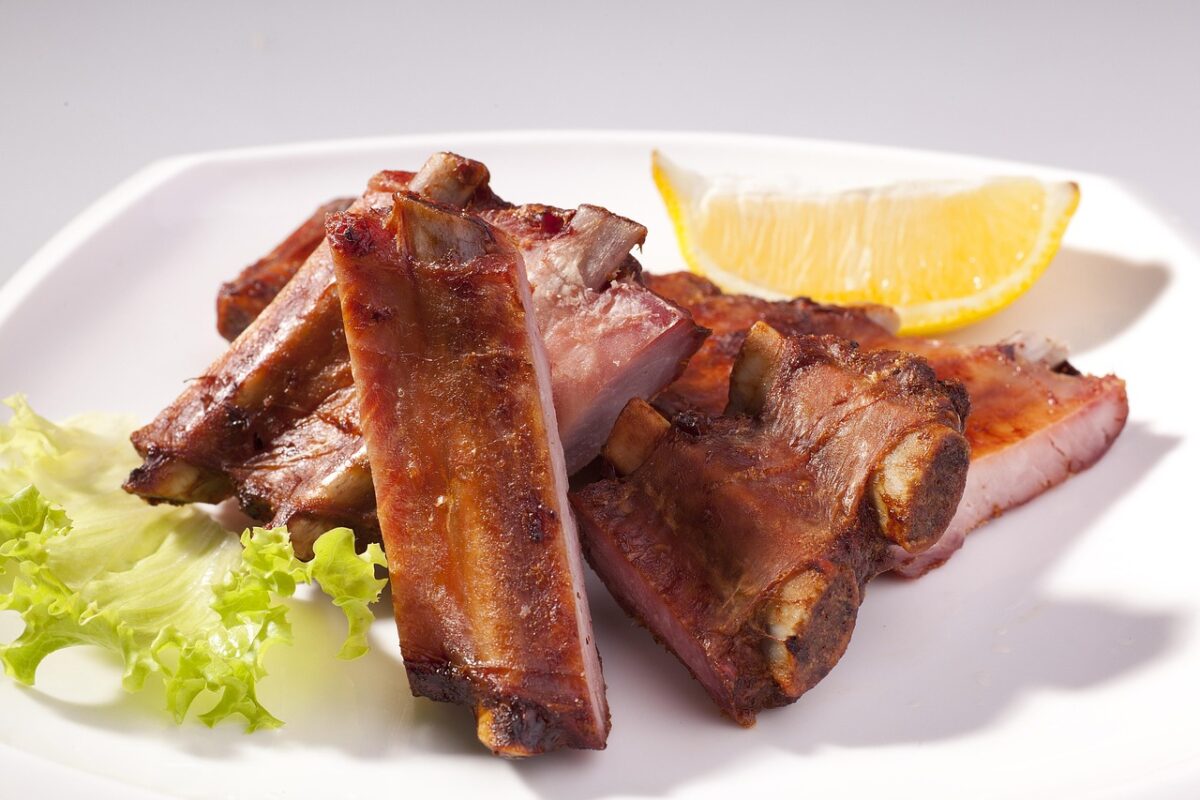 Costolette d’agnello (Mangiata solo Parte Magra)