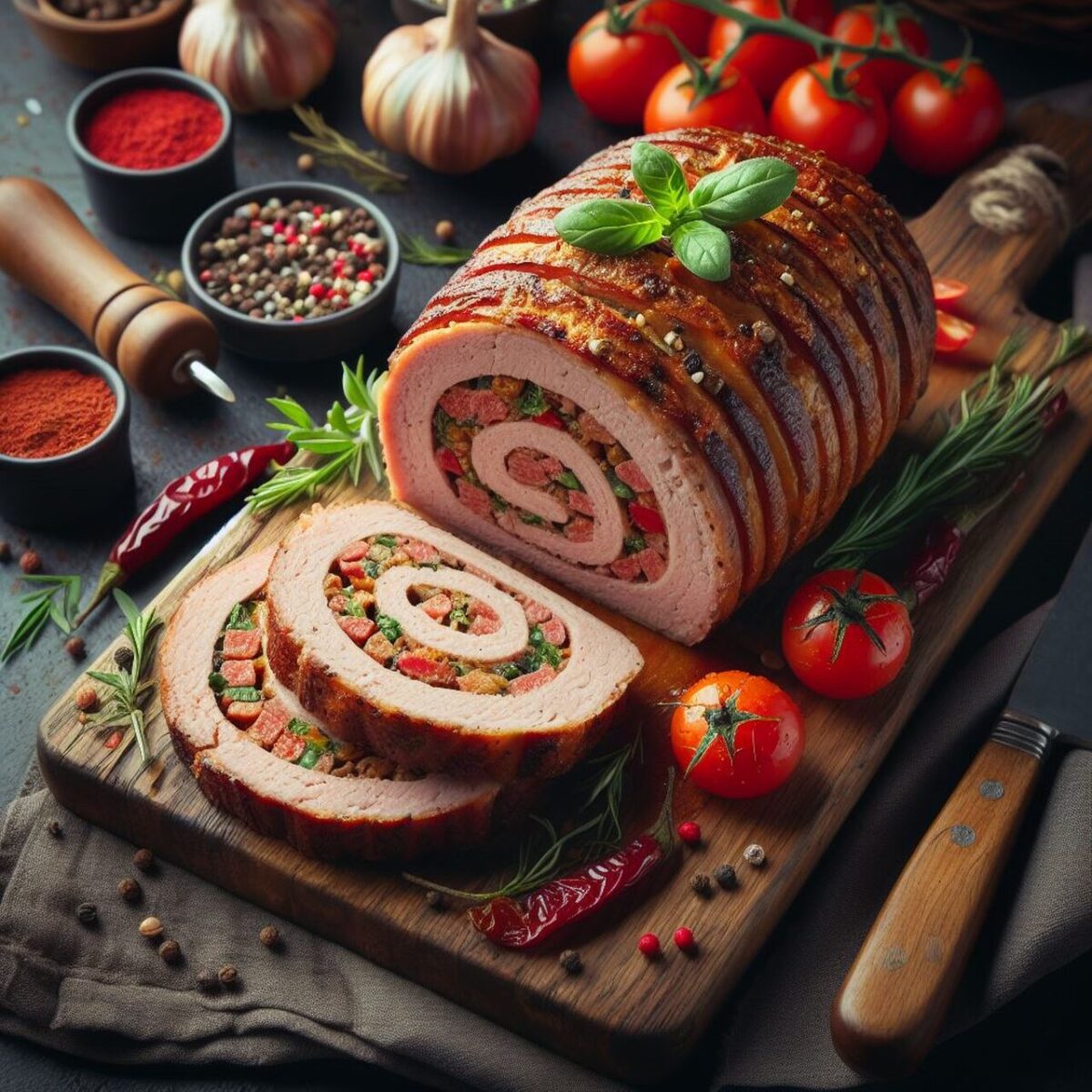 Arrosto di Maiale (Magiata solo la Parte Magra)
