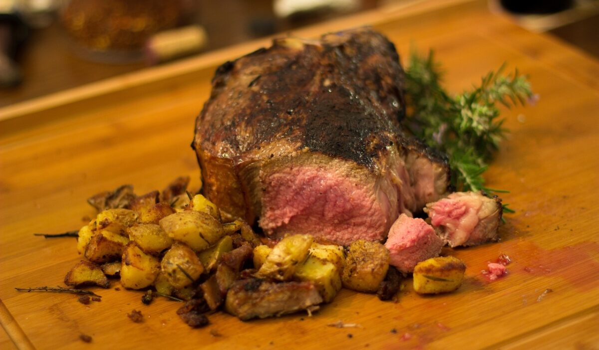 Bistecca alla Fiorentina (Tagliata con 0 cm di Grasso, Cotta, alla Griglia)