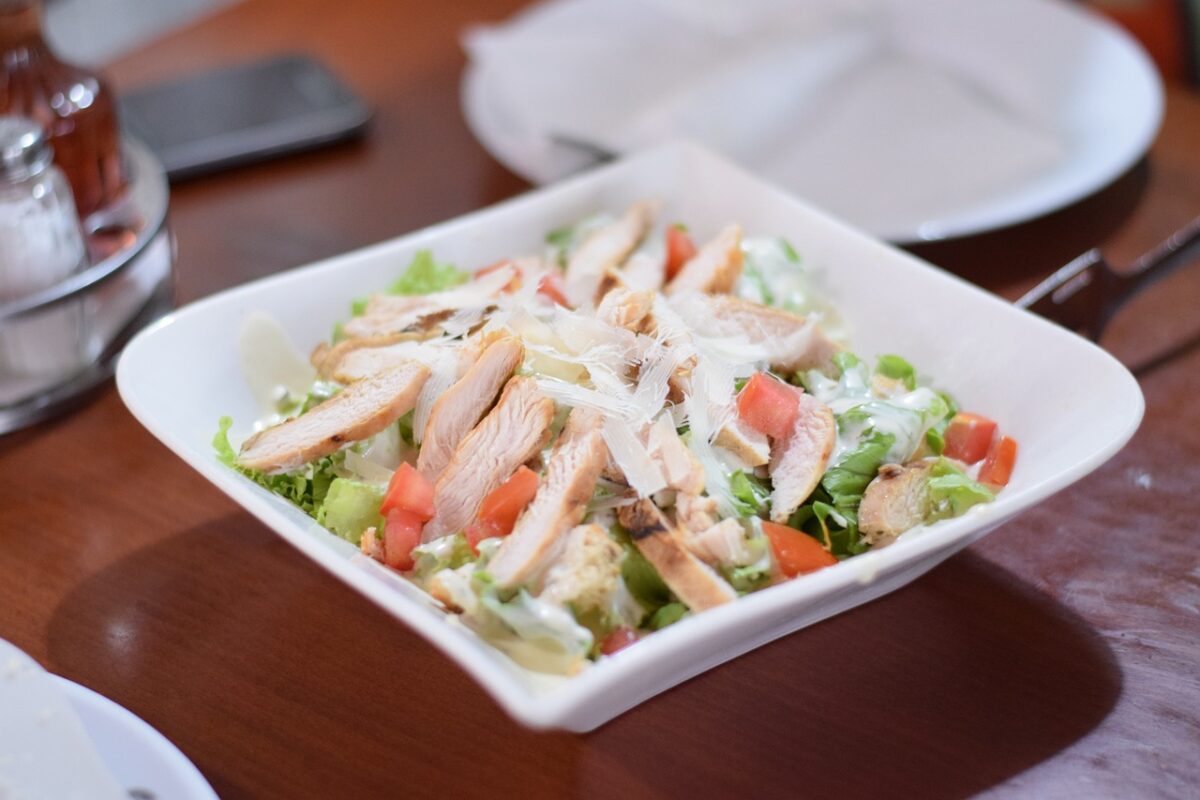 Condimento per Caesar Salad (Basso Contenuto Calorico)