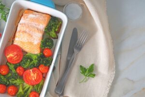 Ricetta gluten free del salmone al forno