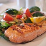 Salmone al vapore gluten free
