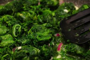Spinaci in padella