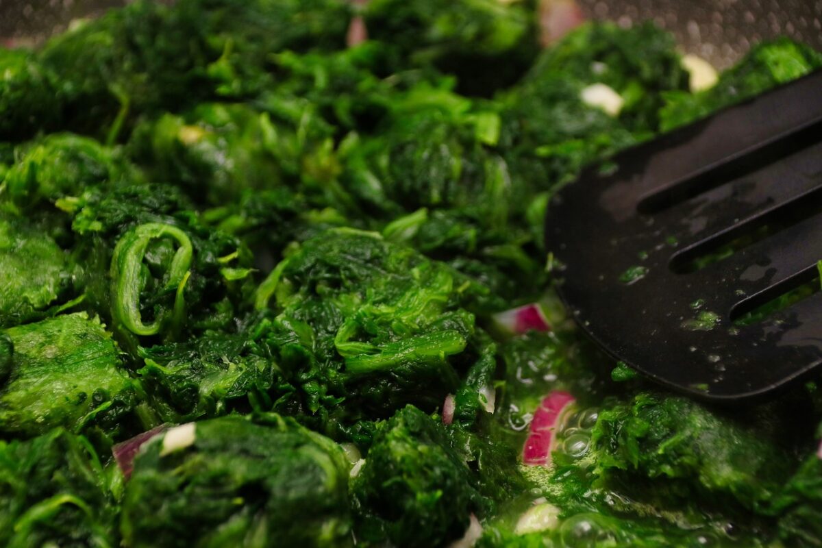 Spinaci in padella