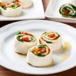 Rotolo di mozzarella farcito