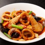 Anelli di calamari e patate