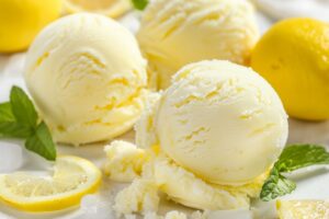 Sorbetto al limone senza albumi