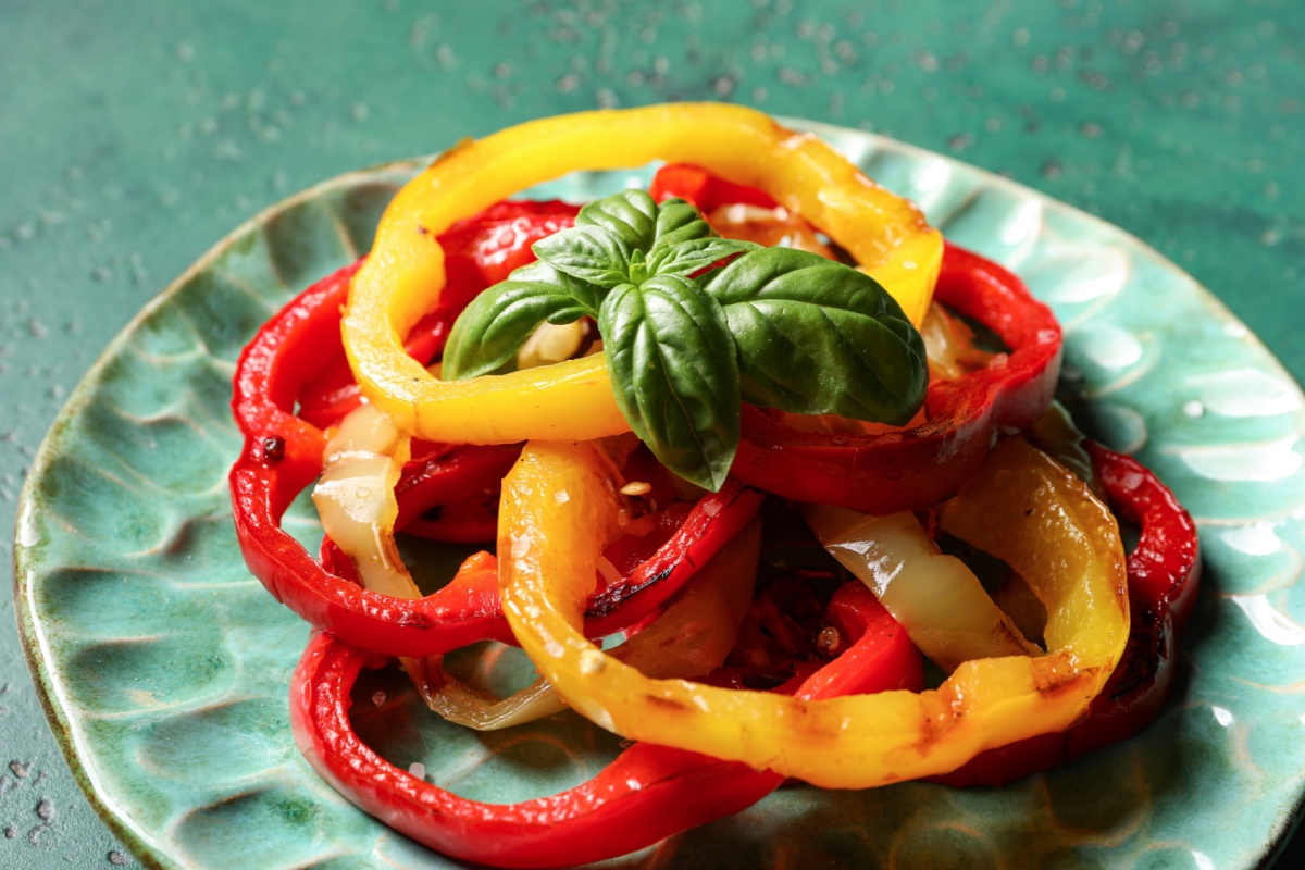Peperoni con friggitrice ad aria