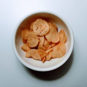 Chips di riso gluten free