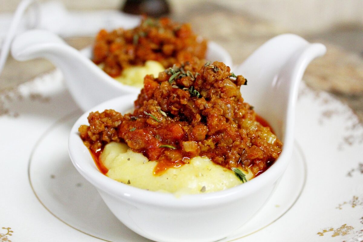 Polenta e fagioli