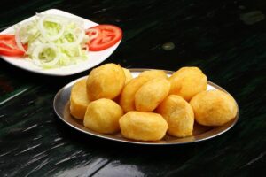 Bocconcini di patate, formaggio e pancetta