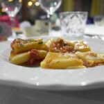 Paccheri senza glutine con melanzane e ricotta cremosa