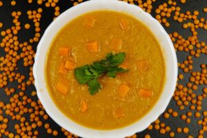 Minestra di zucca alla milanese senza glutine