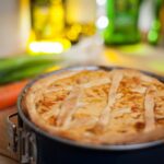 Sformato gluten free di patate, salsiccia, porro e formaggio