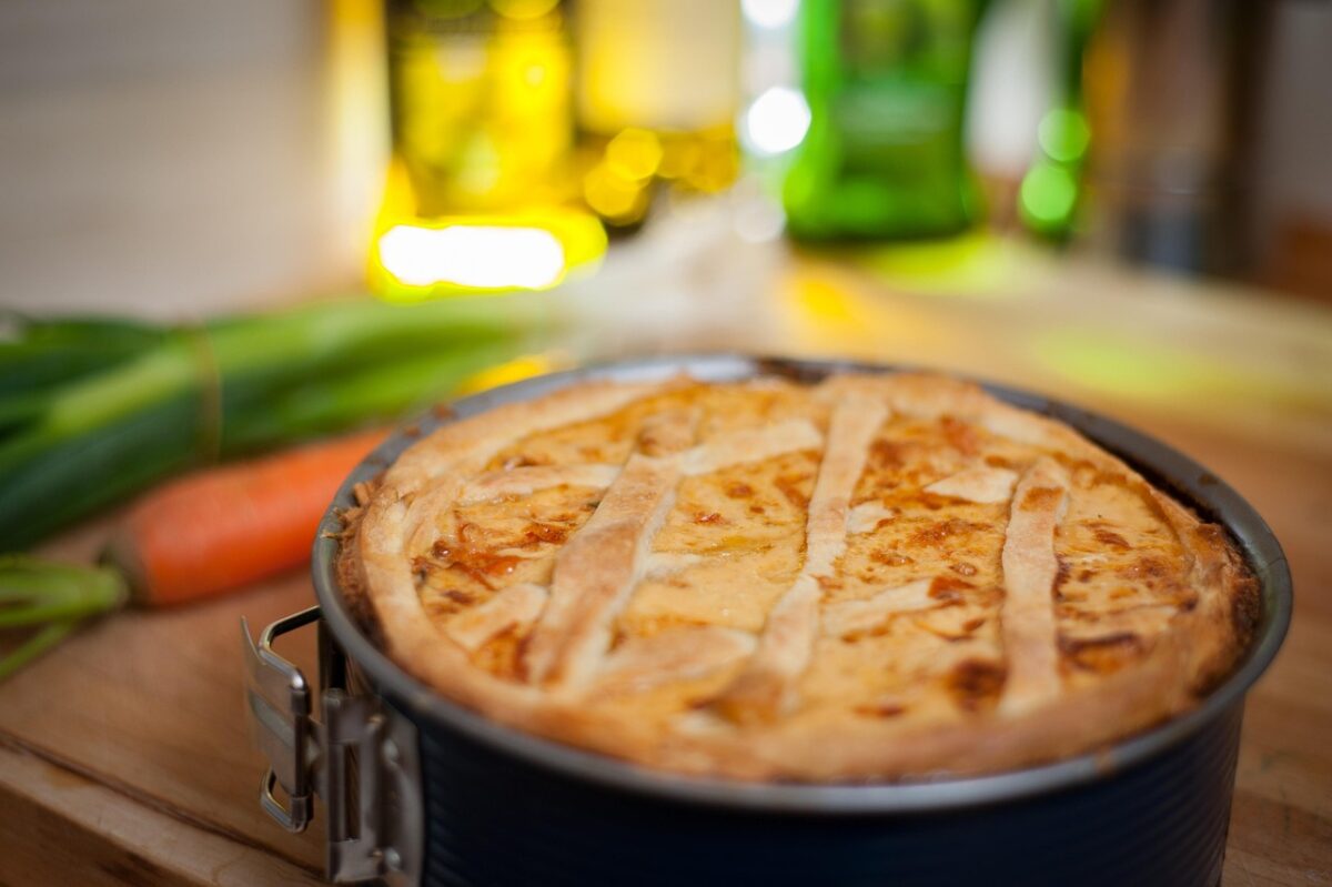 Sformato gluten free di patate, salsiccia, porro e formaggio