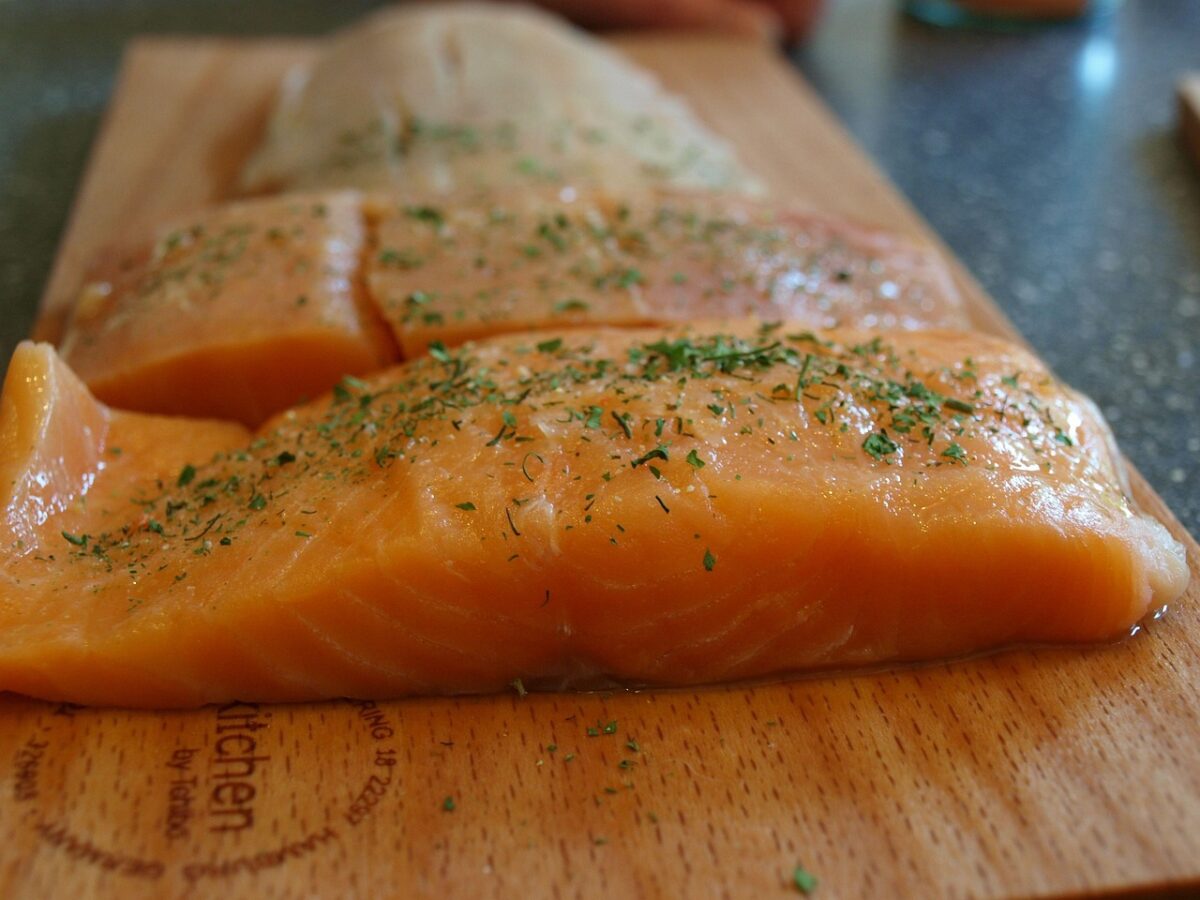 Sformato di salmone e patate