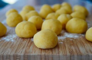 Gnocchi con vongole veraci (senza glutine)