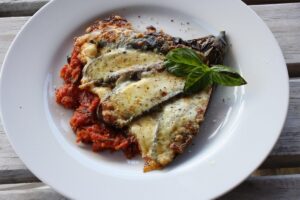 Parmigiana di melanzane senza glutine
