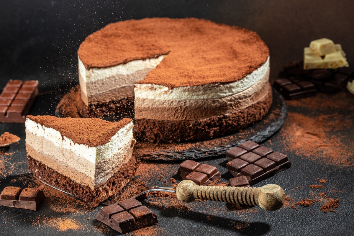 Mousse ai tre cioccolati (senza glutine) Mousse ai tre cioccolati (senza glutine)